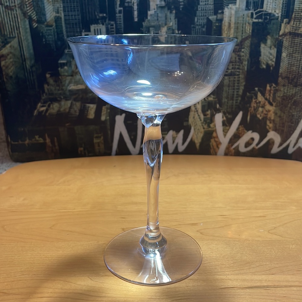 Replacement Lenox Crystal Rhythm Platinum Desert Champagne Glass